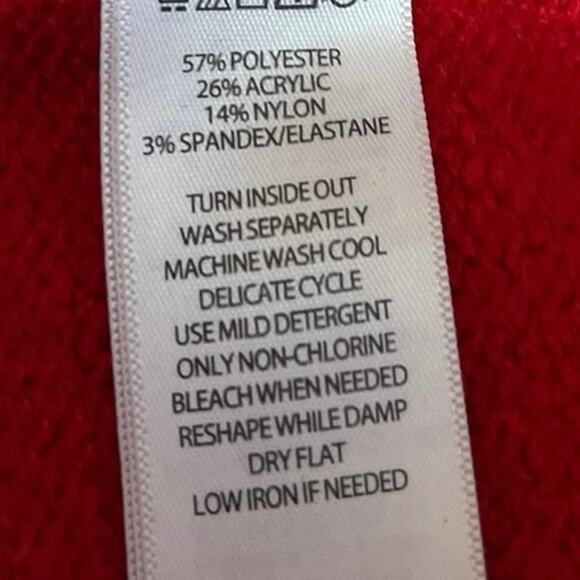 Cupcakes & Cashmere Red French Bulldog Long Sleeve Dog Christmas Sweater Top S - Picture 5 of 5